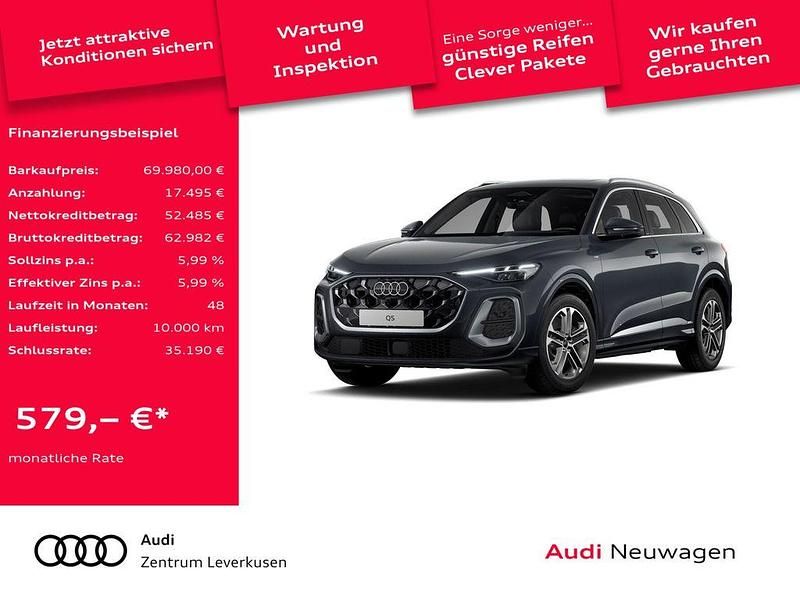 Grau Neu 2025 Audi Q5 Sport SUV | 69.980 € (Fairer Preis) - Bild 1/4