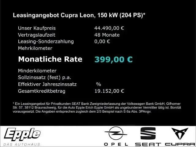 Neu Cupra Leon 204 PS (150 kW) 2026 Weiß Kombi