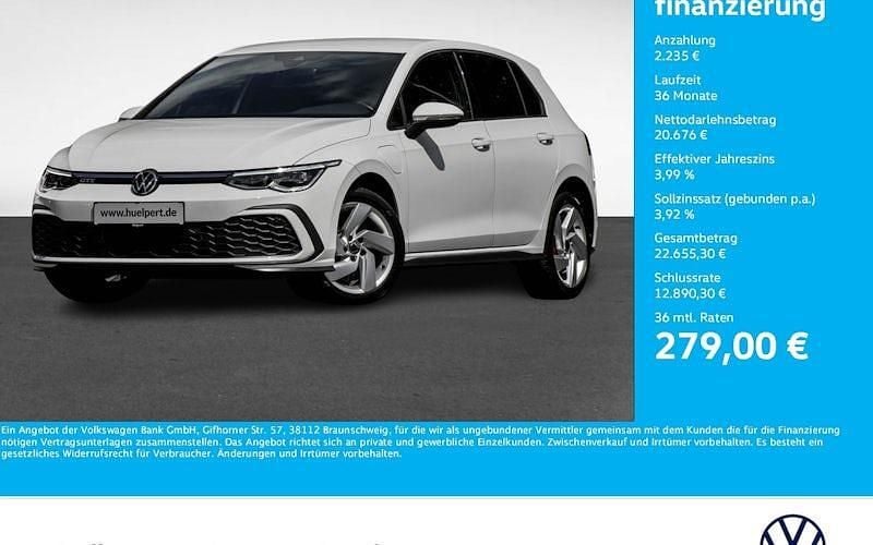 Weiß Gebraucht 2022 VW Golf VIII GTE Limousine | 22.911 € (Guter Preis) - Bild 1/4