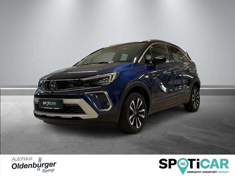 Nauticblau / dach schwarz Gebraucht 2021 Opel Crossland Elegance SUV | 14.985 € (Fairer Preis) - Bild 1/4
