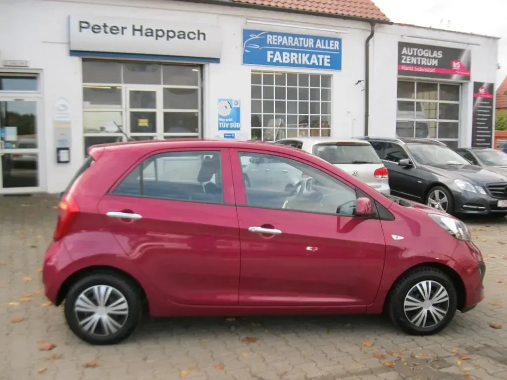 Gebraucht Kia Picanto Edition 7 69 PS (50 kW) 2015 Violett Kleinwagen
