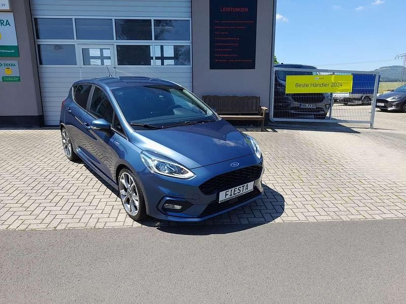 Gebraucht Ford Fiesta ST-Line 101 PS (74 kW) 2019 Chromablau Kleinwagen