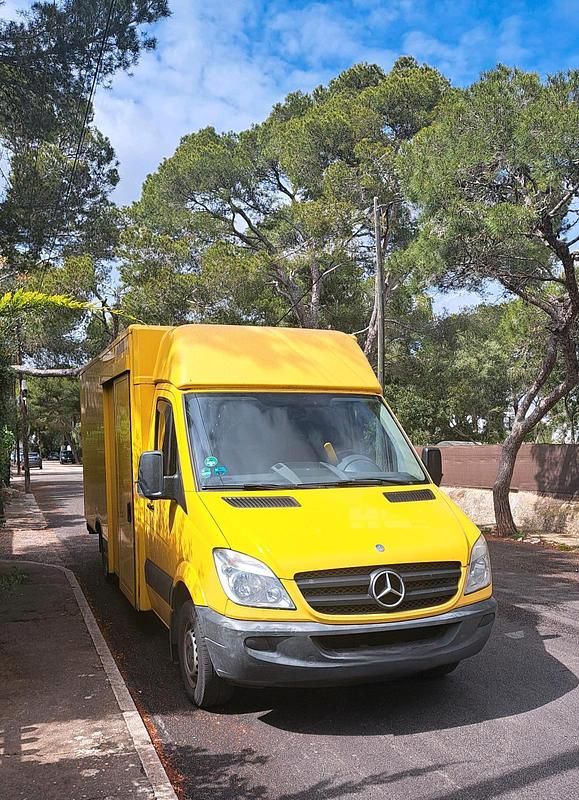 Usata Mercedes Sprinter 95 CV (69 kW) 2012 Giallo Furgone