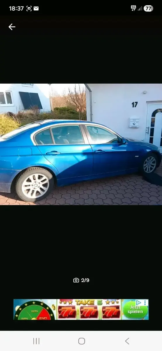 Gebraucht BMW 325 218 PS (160 kW) 2008 Blau Limousine