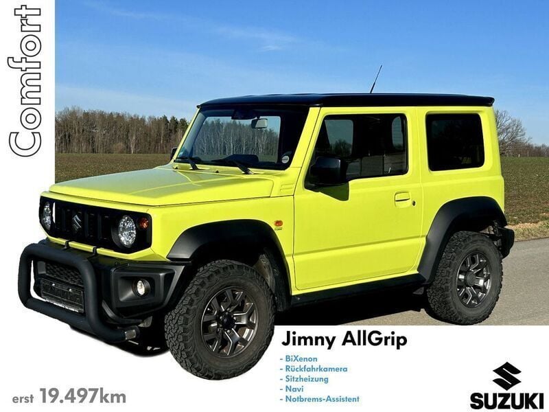 Gelb Gebraucht 2019 Suzuki Jimny Comfort+ SUV | 33.980 € (Etwas zu teuer) - Bild 1/4