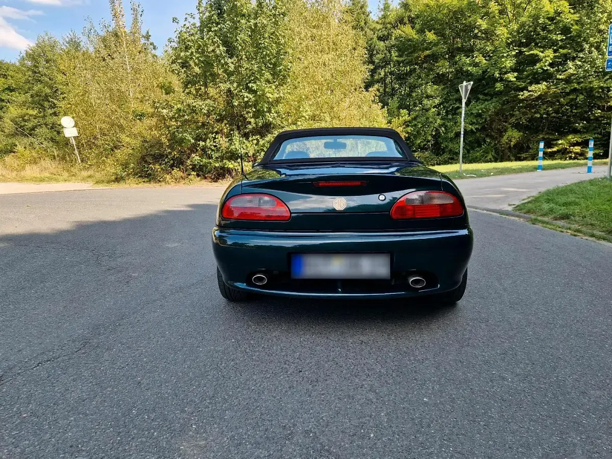 Używany MG F 120 KM (88 kW) 1998 Zielony Kabriolet