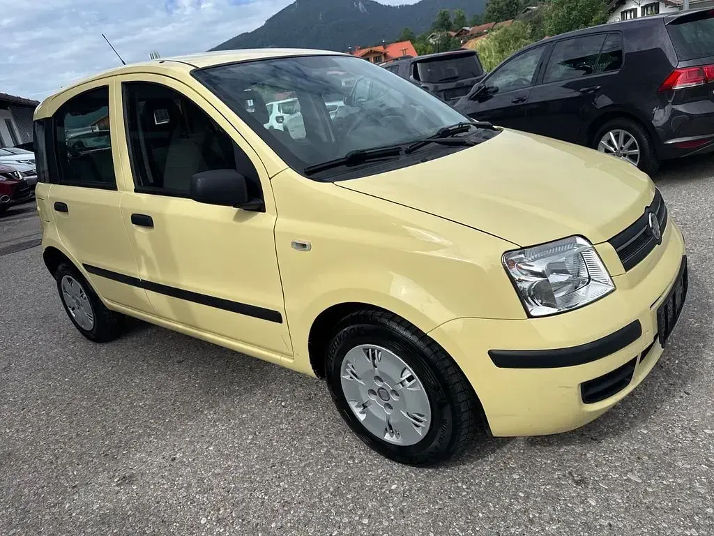 Gebraucht Fiat Panda Dynamic 60 PS (44 kW) 2009 Gelb Kleinwagen