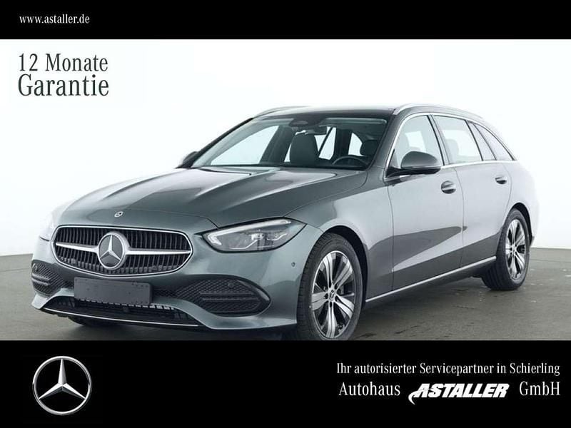 Metalliclack selenitgrau (metallic) Gebraucht 2023 Mercedes C300 Avantgarde Kombi | 36.399 € (Superpreis) - Bild 1/4