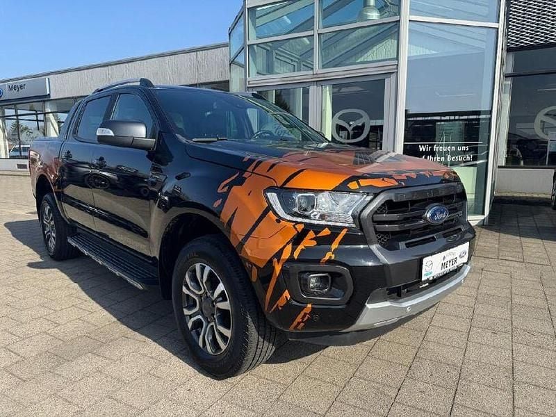 Gebraucht Ford Ranger Wildtrack 212 PS (155 kW) 2022 Obsidianschwarz metallic Pickup