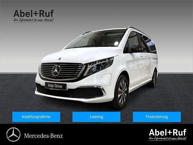 Bergkristallweiß Gebraucht 2024 Mercedes EQV250 Long Van / Kleinbus | 43.449 € - Bild 1/4