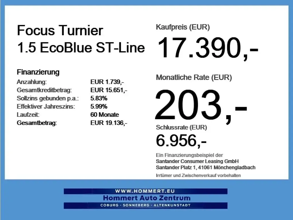 Gebraucht Ford Focus ST-Line 116 PS (85 kW) 2023 Magneticgrau (metallic) Kombi