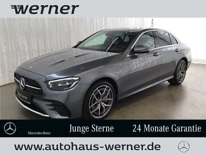 Grau Gebraucht 2022 Mercedes E300 AMG Limousine | 42.424 € (Etwas zu teuer) - Bild 1/4