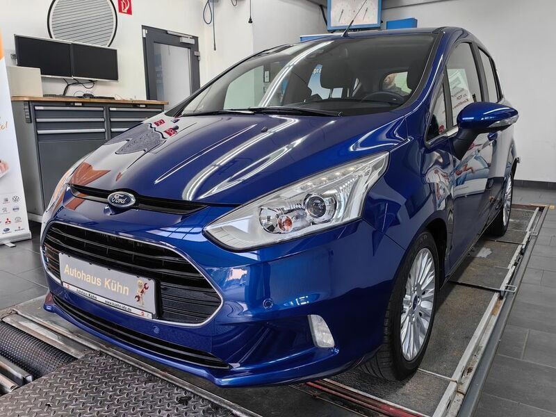 Blau Gebraucht 2013 Ford B-MAX Titanium Van / Kleinbus | 12.990 € - Bild 1/4