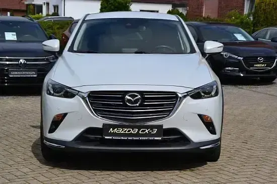 Gebraucht Mazda CX-3 Sports-Line 121 PS (88 kW) 2018 Weiss SUV