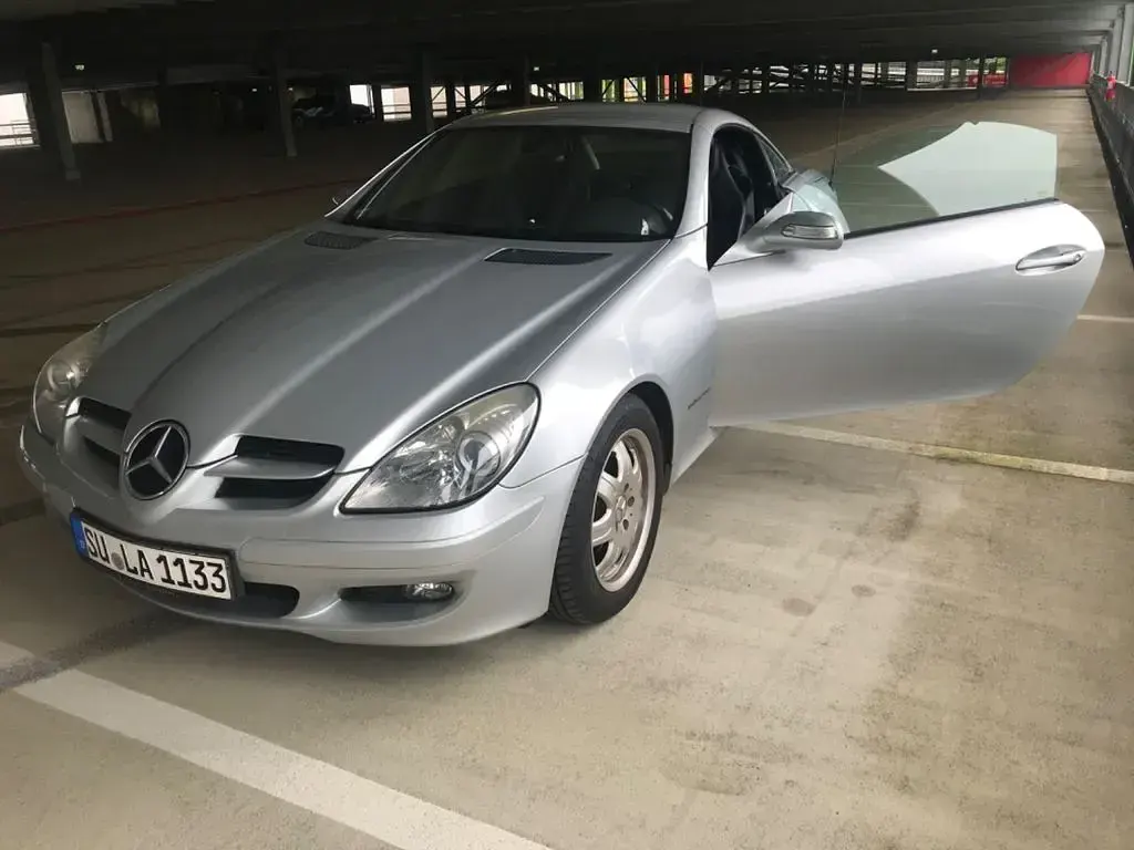 Gebraucht Mercedes SLK200 163 PS (119 kW) 2004 Grau Cabrio