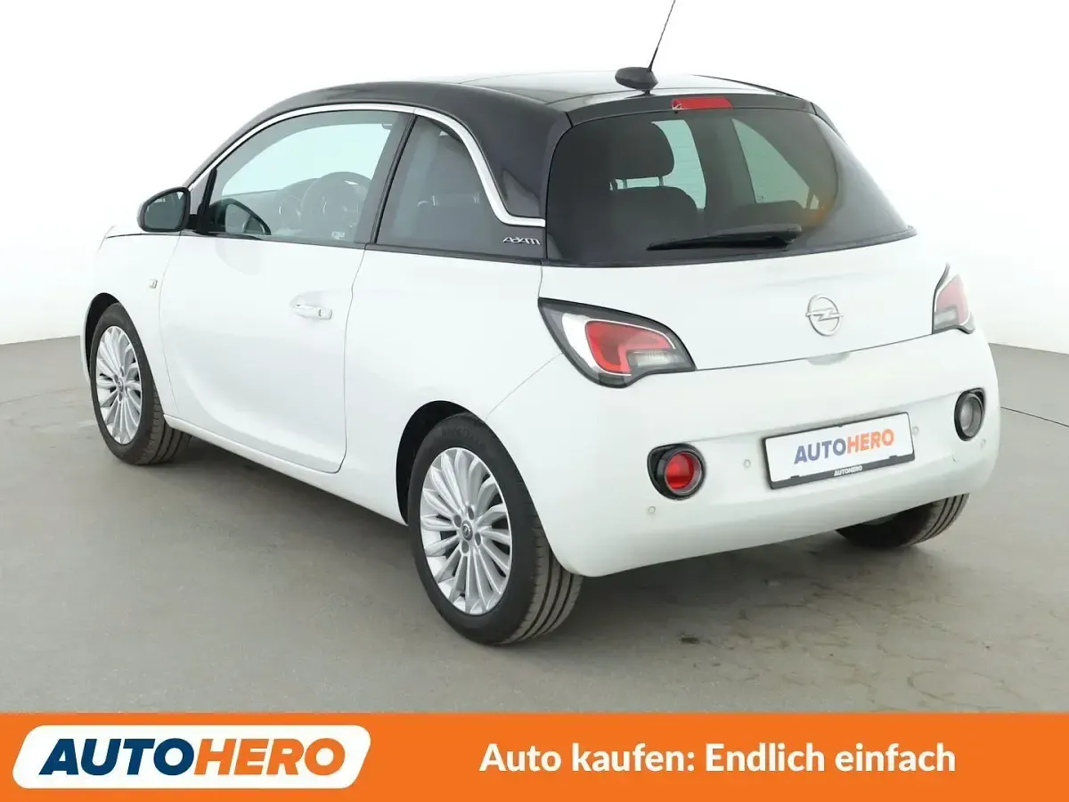 Gebraucht Opel Adam Glam 101 PS (74 kW) 2016 Weiß Kleinwagen