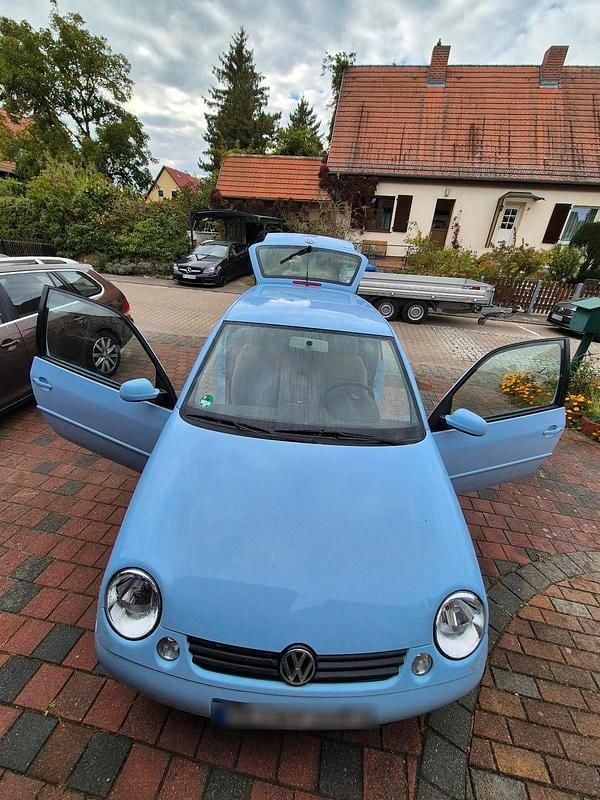 Blau Gebraucht 2000 VW Lupo Kleinwagen | 400 € (Superpreis) - Bild 1/4