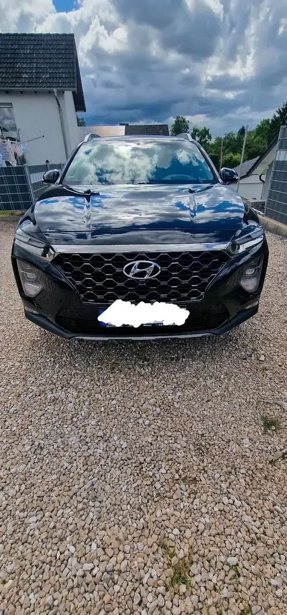 Gebraucht Hyundai Santa Fe Premium 200 PS (147 kW) 2020 Schwarz SUV