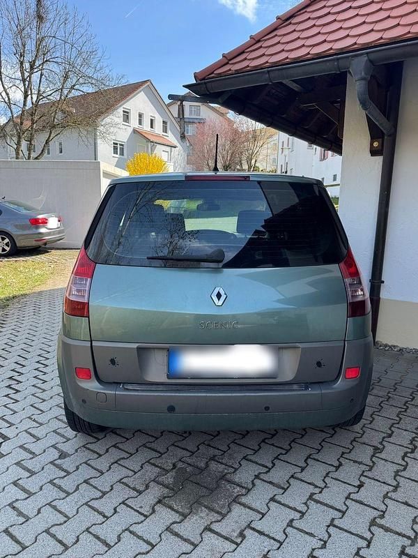 Gebraucht Renault Scénic II Expression 113 PS (83 kW) 2004 Grün Van / Kleinbus
