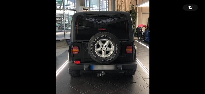Gebraucht Jeep Wrangler Sahara 180 PS (132 kW) 2000 Schwarz SUV