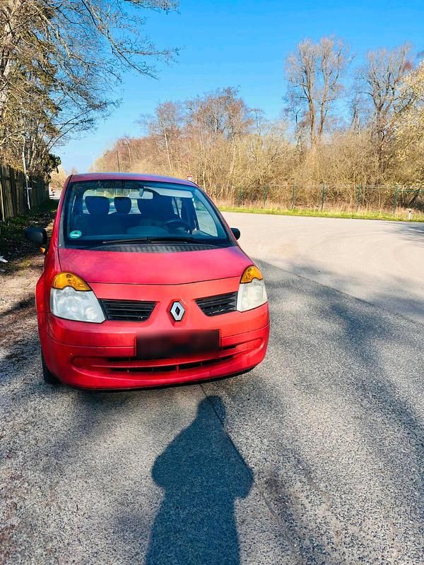 Gebraucht Renault Modus 75 PS (55 kW) 2005 Rot Van / Kleinbus