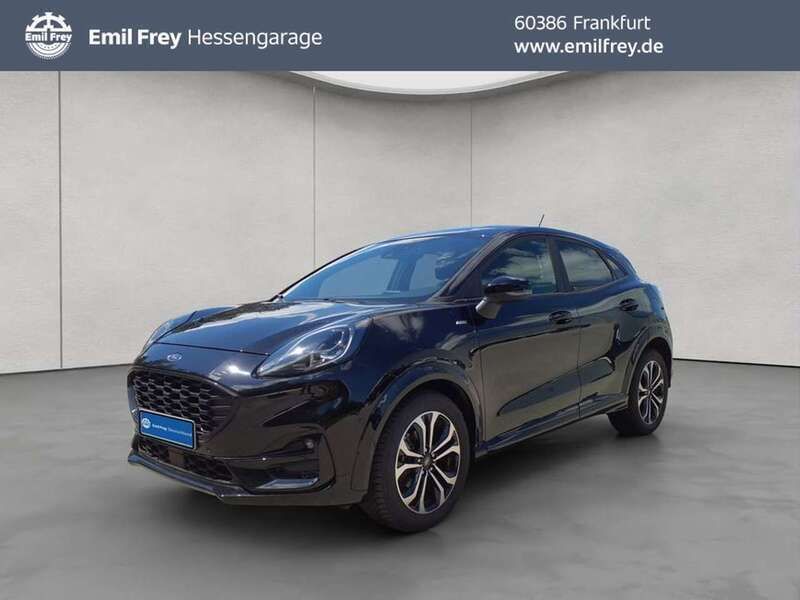 Obsidianschwarz Gebraucht 2023 Ford Puma ST-Line SUV | 20.750 € (Superpreis) - Bild 1/4