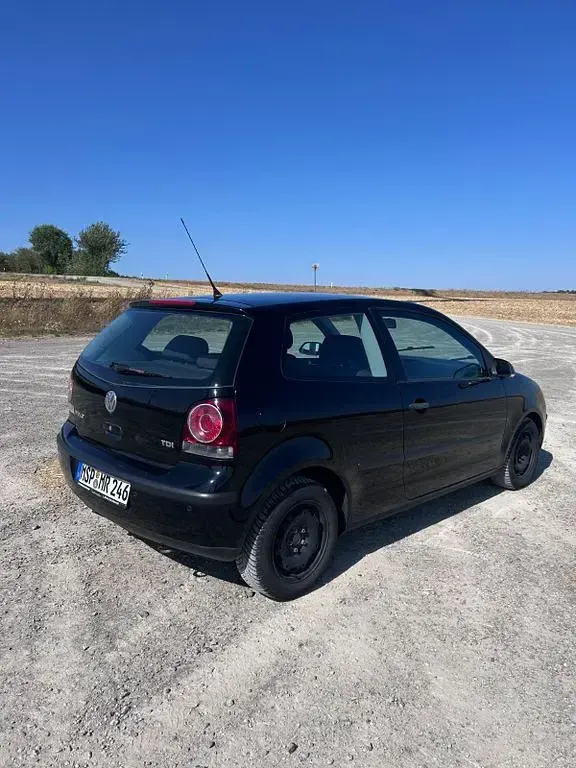 Gebraucht VW Polo Comfortline 69 PS (50 kW) 2007 Schwarz Kleinwagen