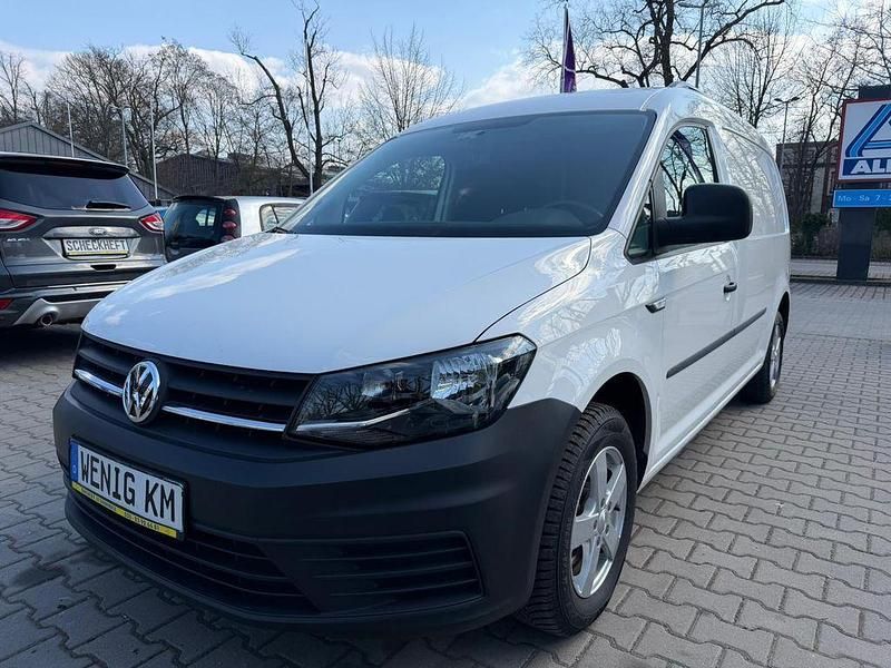 Gebraucht VW Caddy Maxi Highline 102 PS (75 kW) 2016 Weiß Van / Kleinbus