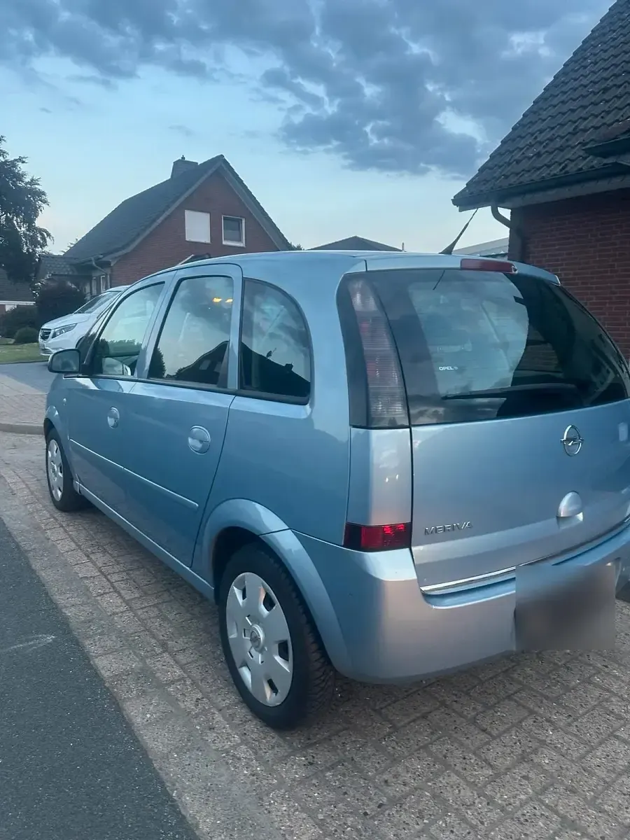 Gebraucht Opel Meriva 101 PS (74 kW) 2008 Blau Van / Kleinbus