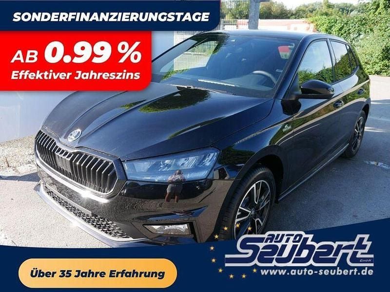 Blackmagic perleffekt Neu 2025 Skoda Fabia Monte Carlo Kleinwagen | 21.990 € (Guter Preis) - Bild 1/4