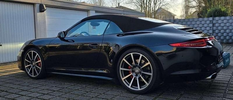 Schwarz Gebraucht 2015 Porsche 911 Carrera 4 Cabriolet Black Edition Cabrio | 66.991 € (Fairer Preis) - Bild 1/4