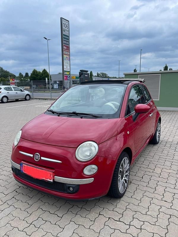 Rot Gebraucht 2010 Fiat 500C Cabrio | 4.099 € (Guter Preis) - Bild 1/4