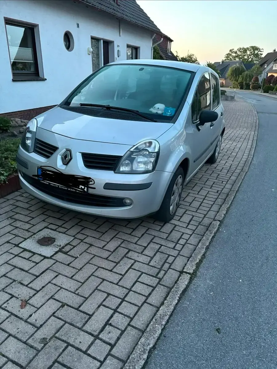 Brugt Renault Modus Exception 101 HK (74 kW) 2007 Sølv MPV