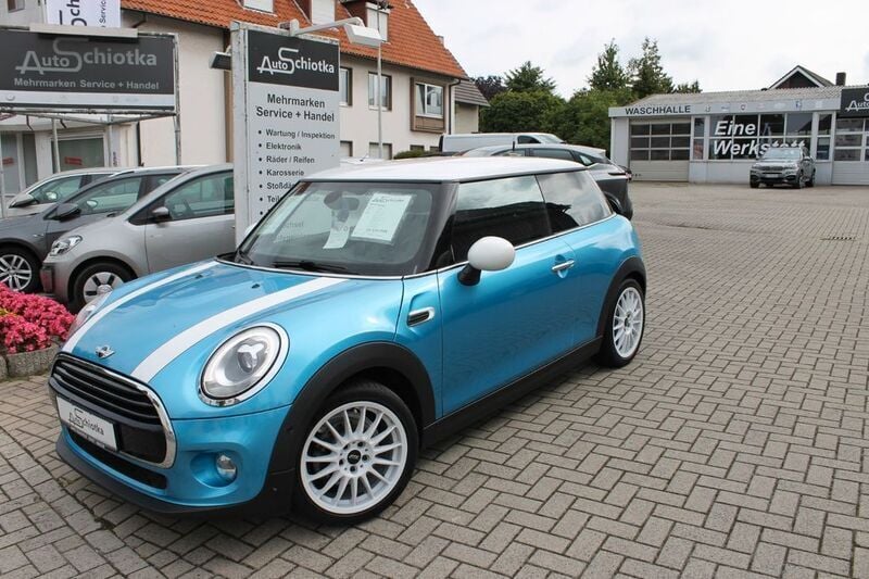 Blau Gebraucht 2015 Mini Cooper Kleinwagen | 9.899 € (Fairer Preis) - Bild 1/4