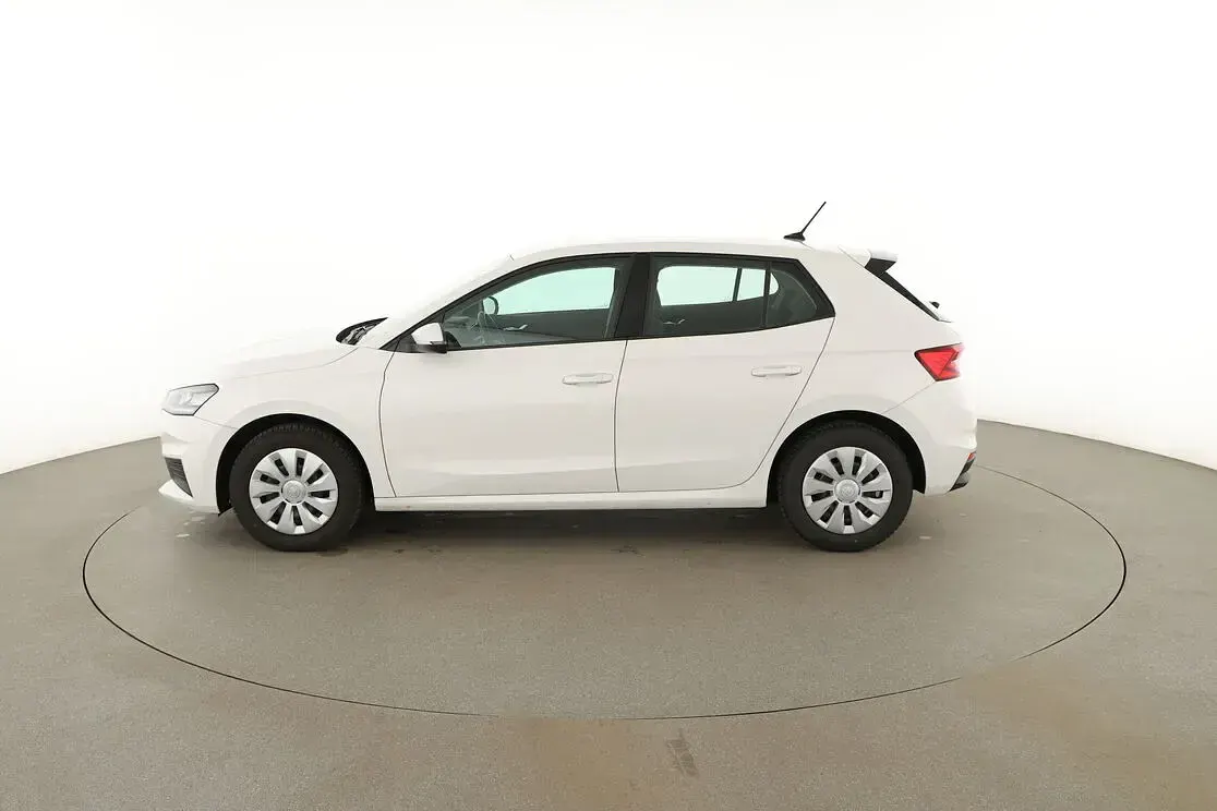 Gebraucht Skoda Fabia Ambition 2022 Weiß Kleinwagen