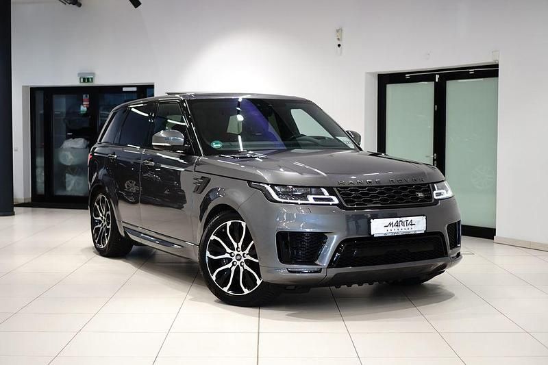 Grau Gebraucht 2020 Land Rover Range Rover Sport HSE SUV | 39.599 € (Superpreis) - Bild 1/4