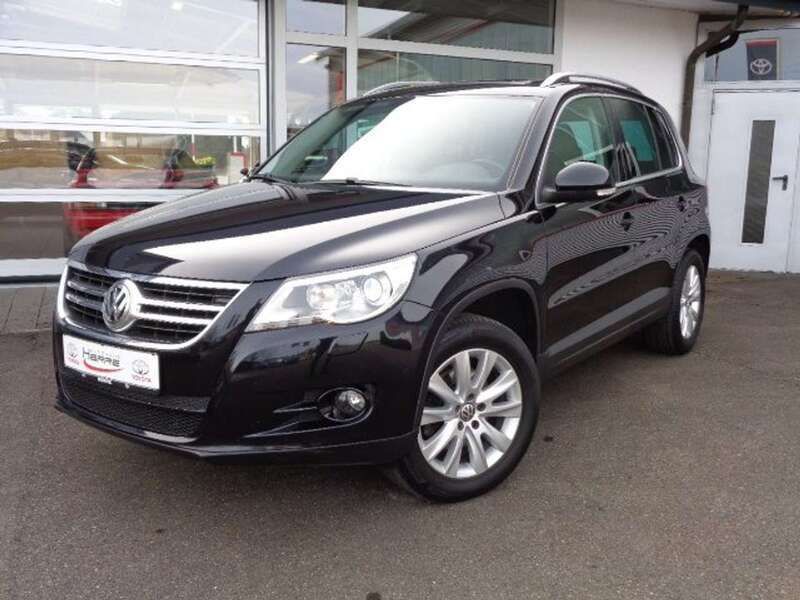 Deep black perleffekt Gebraucht 2009 VW Tiguan Sport SUV | 4.500 € (Superpreis) - Bild 1/4