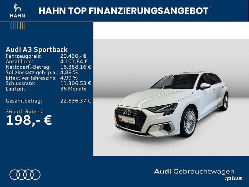 Gebraucht Audi A3 Advanced 116 PS (85 kW) 2023 Weiß Limousine