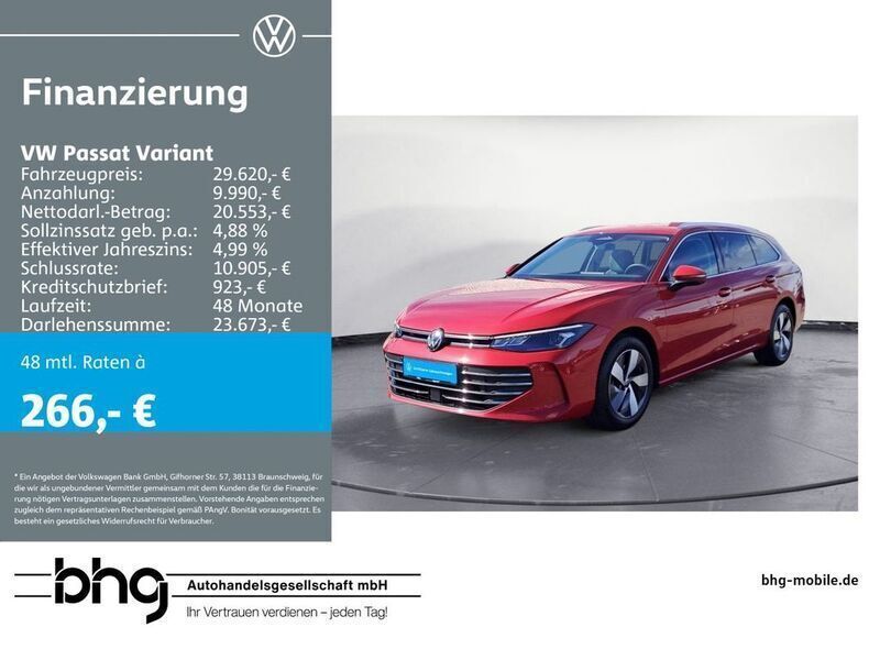 Chilirot metallic Gebraucht 2024 VW Passat Business Kombi | 28.720 € (Fairer Preis) - Bild 1/4
