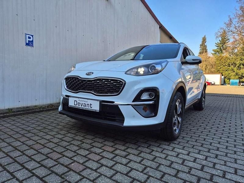 Gebraucht Kia Sportage Vision 136 PS (100 kW) 2019 (wd) carraraweiss SUV
