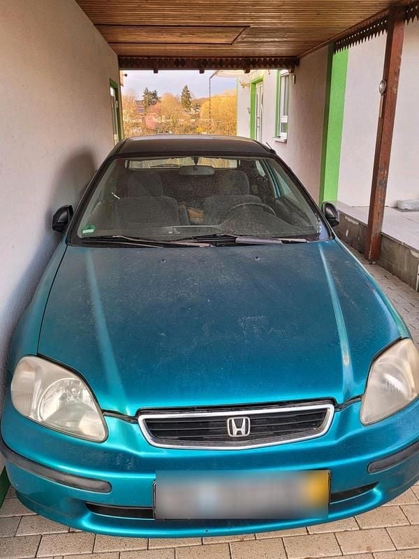 Gebraucht Honda Civic 75 PS (55 kW) 1997 Grün Coupé