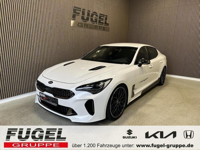 Snow white pearl Gebraucht 2019 Kia Stinger 3 Limousine | 27.495 € (Fairer Preis) - Bild 1/4