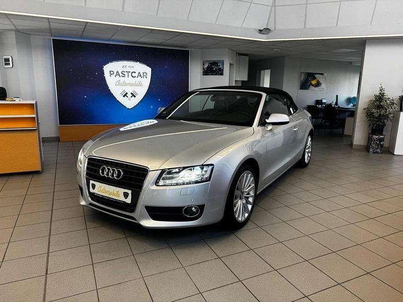Silber Gebraucht 2010 Audi A5 Cabriolet Comfort Cabrio | 9.900 € (Fairer Preis) - Bild 1/4