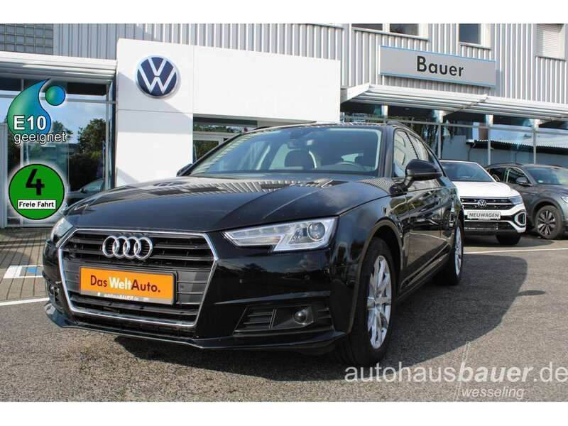 Schwarz Gebraucht 2018 Audi A4 Basis Kombi | 24.370 € - Bild 1/4