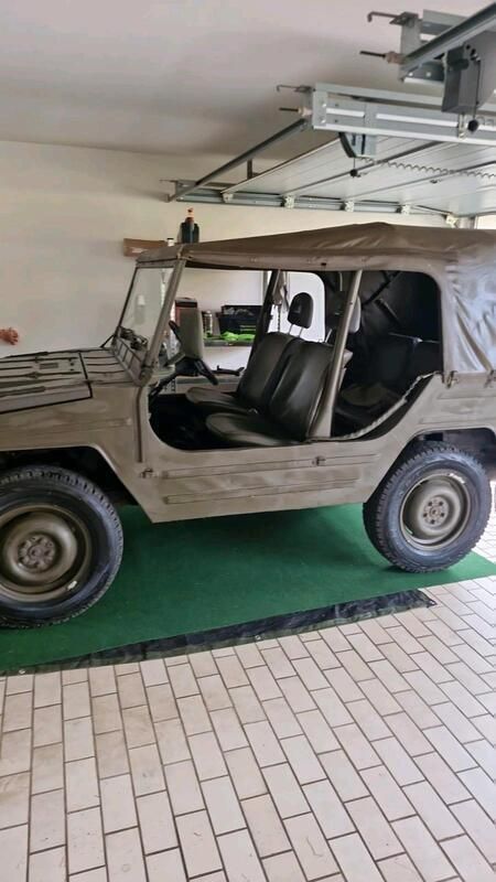 Grün Gebraucht 1978 VW Iltis Cabrio | 18.500 € - Bild 1/4