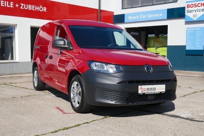 Rot Gebraucht 2021 VW Caddy Van / Kleinbus | 16.990 € (Superpreis) - Bild 1/2