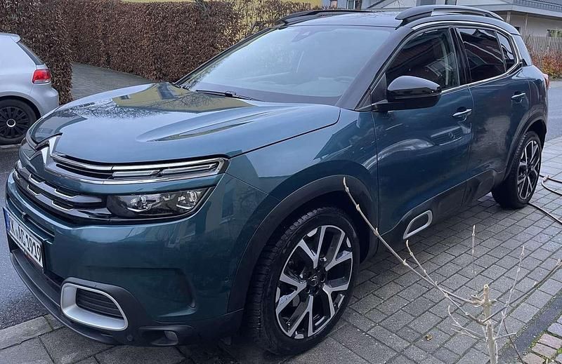 Blau Gebraucht 2020 Citroën C5 Aircross Shine SUV | 18.600 € (Guter Preis) - Bild 1/4