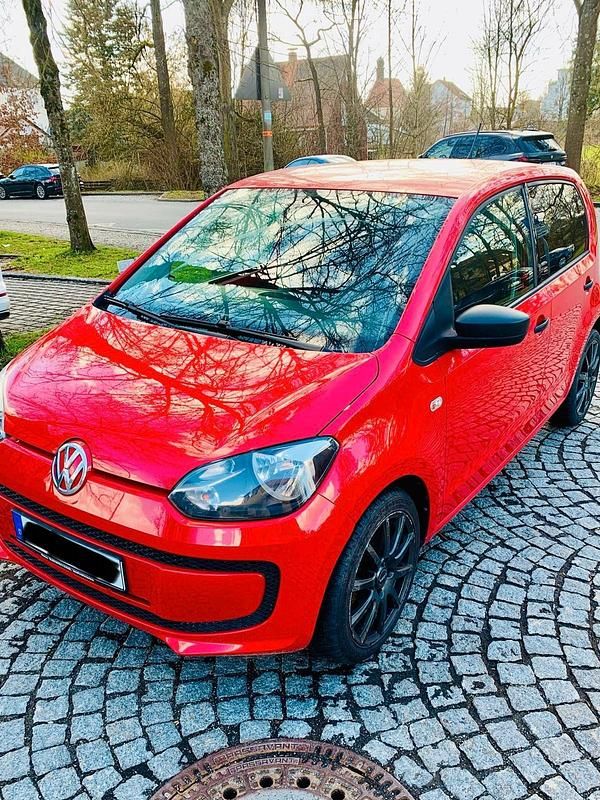 Gebraucht VW up! 60 PS (44 kW) 2015 Rot Kleinwagen