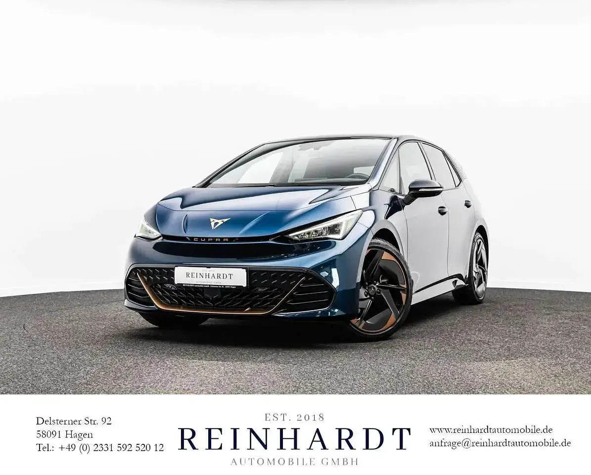 Usata Cupra Born 150 kW (204 CV) 2022 Blu Utilitaria