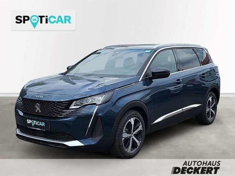 Blau Gebraucht 2024 Peugeot 5008 GTi Van / Kleinbus | 38.390 € (Superpreis) - Bild 1/4